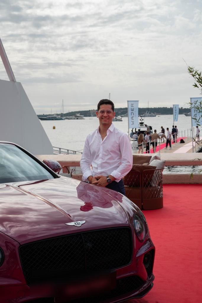 Bentley Continental GTC — soirée Cannes — DMOTORS