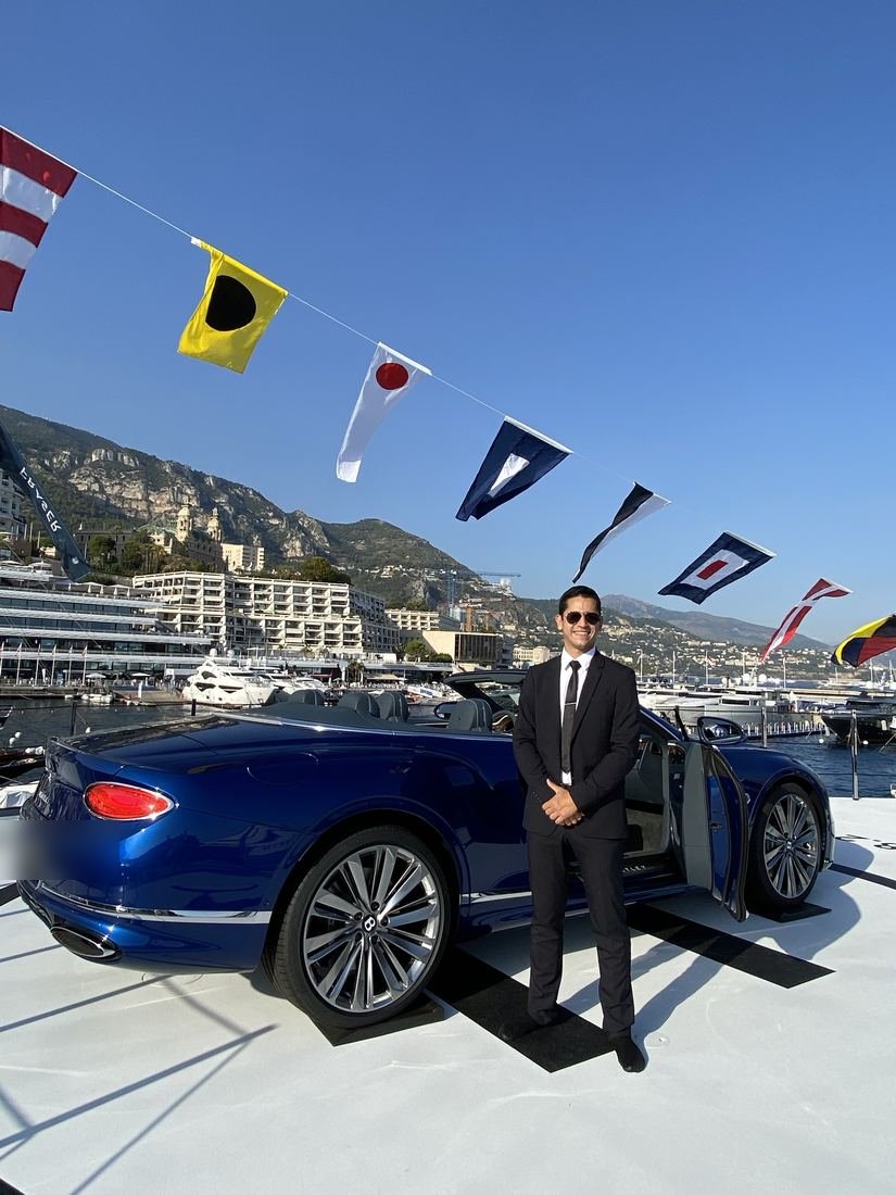 Bentley Continental GTC — port de Monaco — DMOTORS