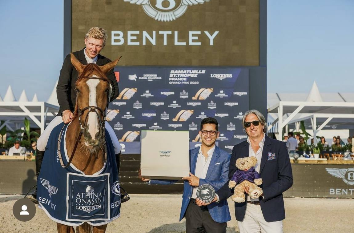 Remise de prix Bentley, Longines Global Champions Tour, Ramatuelle St-Tropez — DMOTORS